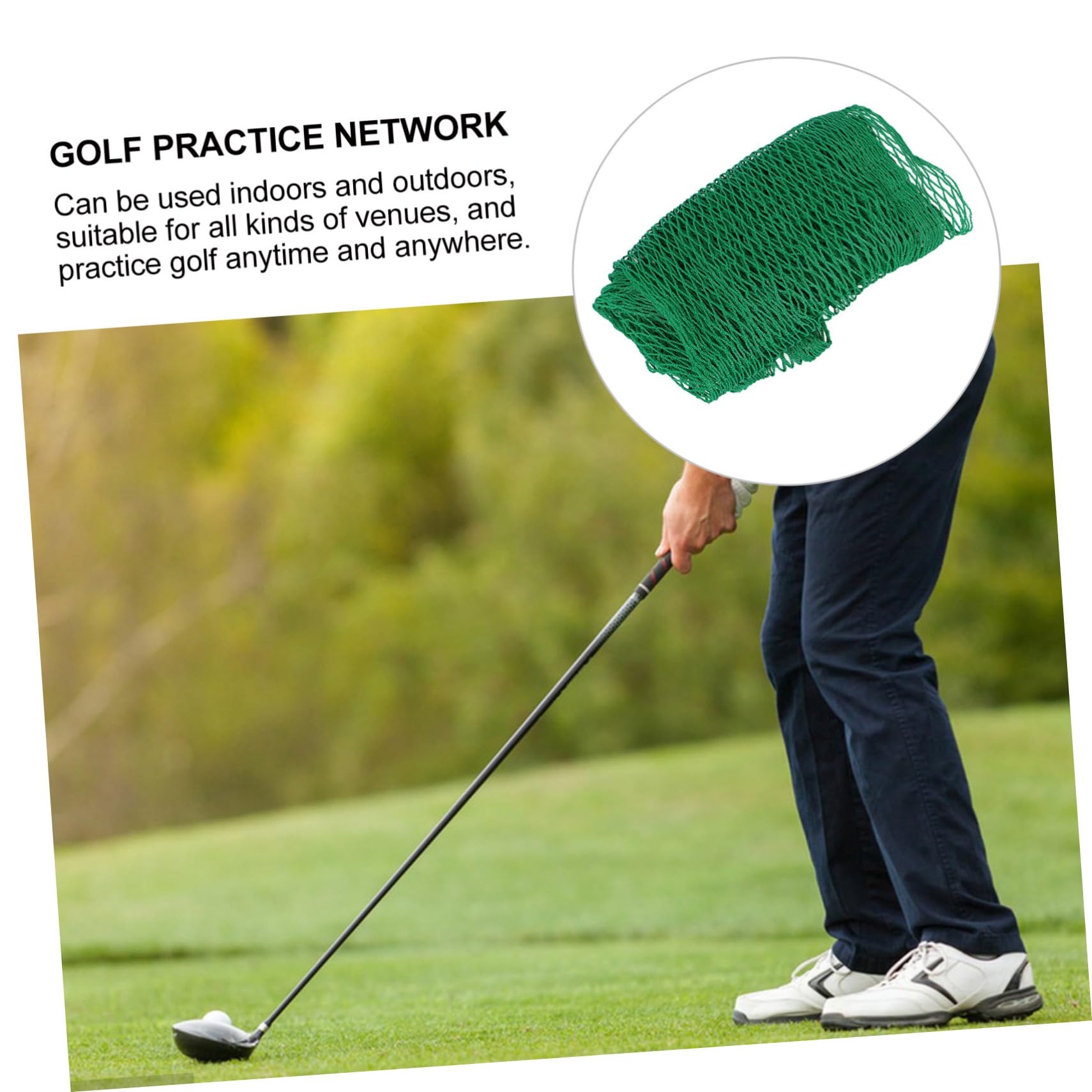 Barrera Deportiva para Patio De Práctica Multiusos Malla De Protección para Balones De Golf