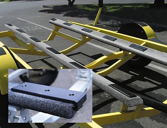 Ironwood Pacific E-Z Slide Boat Trailer Slides and Bunkenders for 4 bunks in Black or White