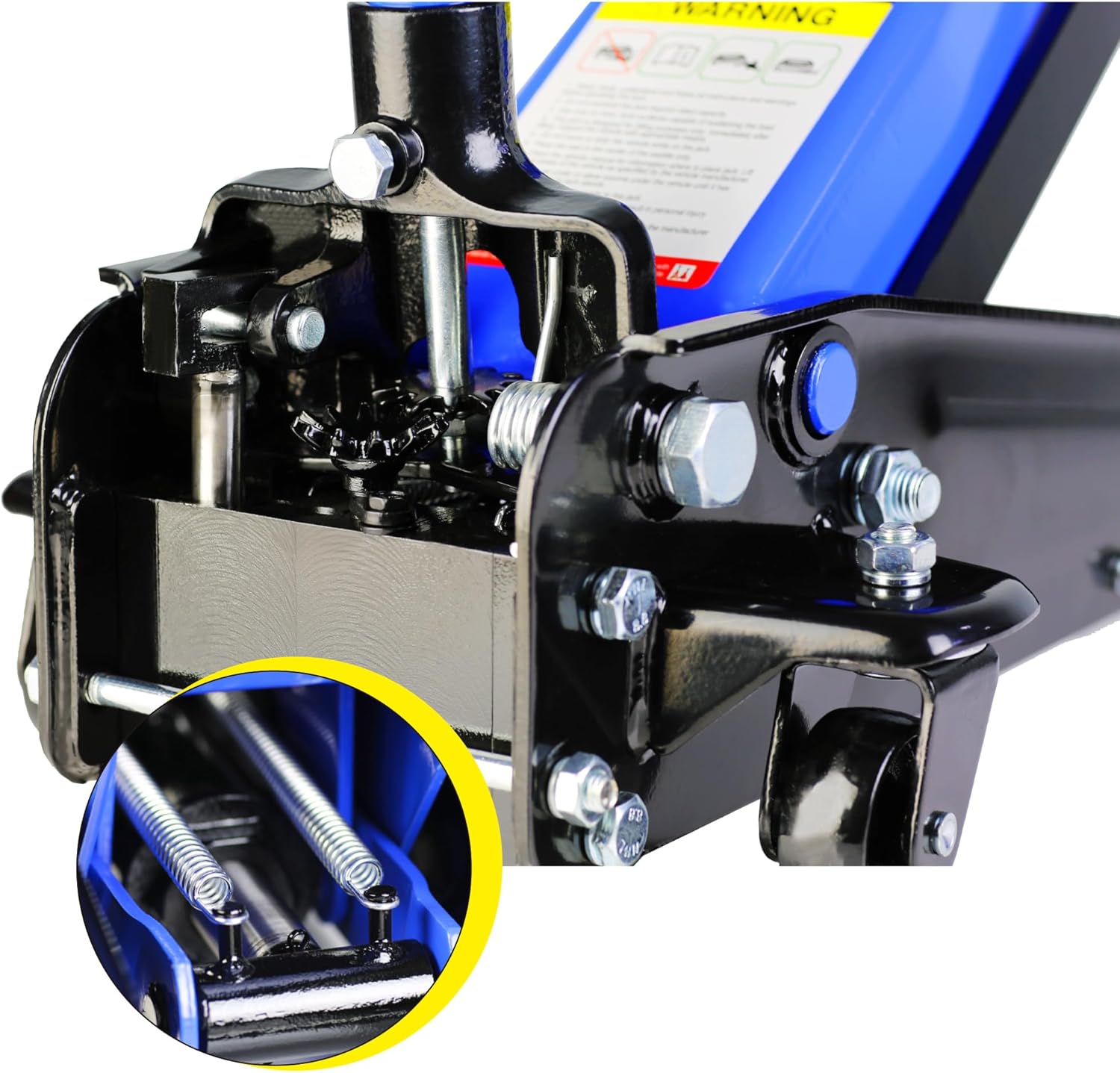 2T 2.5T 3T 4T Low Profile Floor Jack Capacity 4400 lbs 5500Lbs 6600 lbs 8800lbs with Dual Piston,Steady Steel Quick Lift Pump 3.3"-15.2" 3.5"-19.5" 5.1"-20" 4"-21" Lifting Range Height,Black+Blue