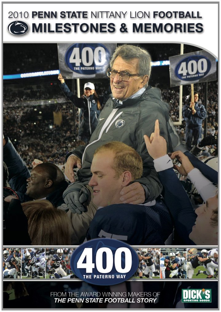 DVD 2010 Penn State Hi-Lights de colección para tardes de fútbol americano en casa
