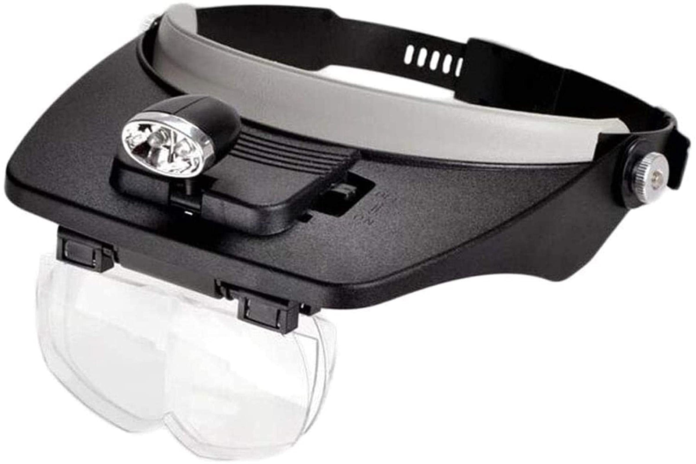 Loupe de tête mains libres avec double lentille grossissante pour soudure