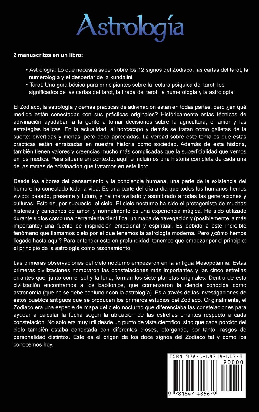 Astrología: La Guía Definitiva sobre los 12 Signos del Zodiaco, Numerología, y el Auge del Kundalini + Una Guía Completa sobre la Lectura del Tarot