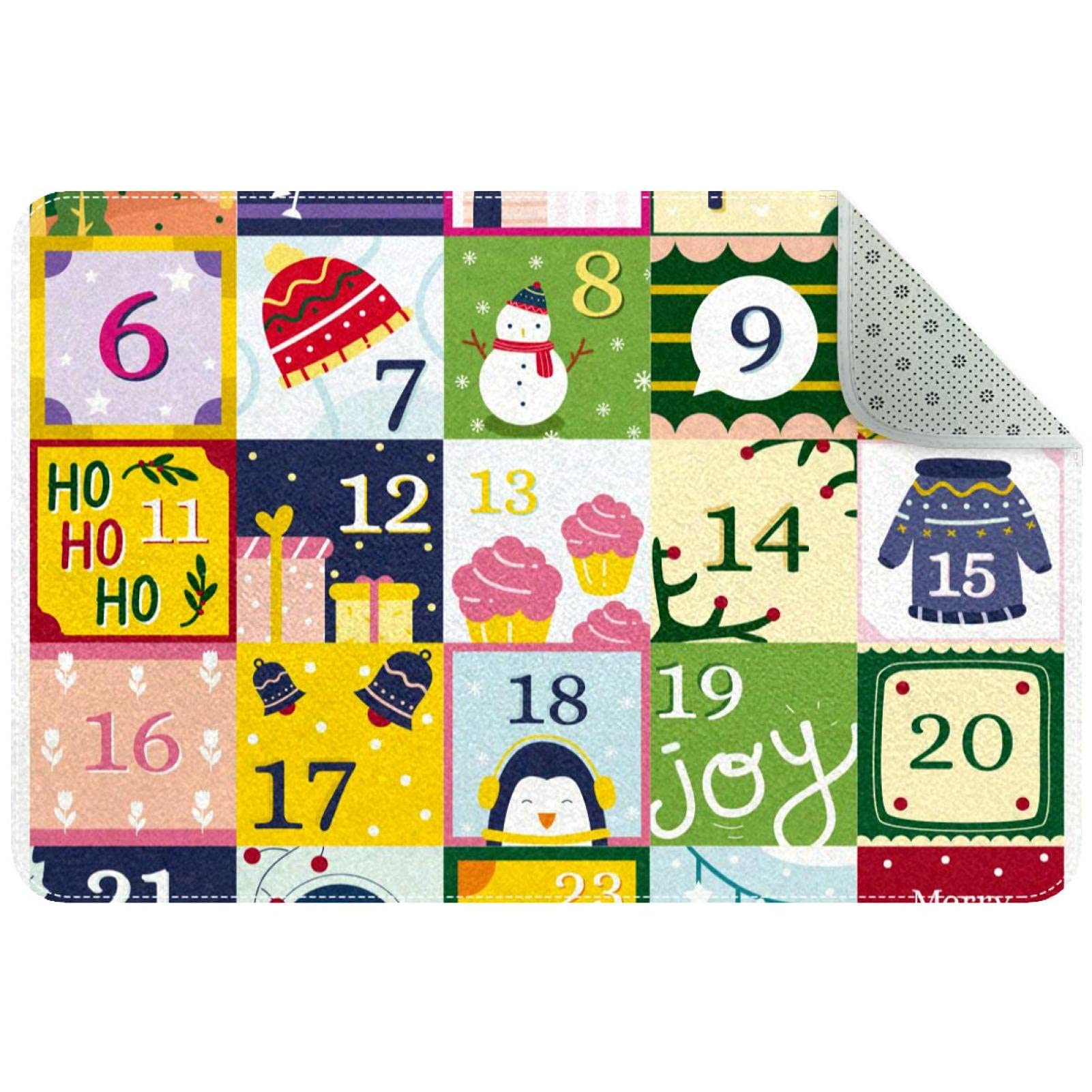 Tapis de Noël bonhomme de neige pour sublimer votre entrée et votre patio
