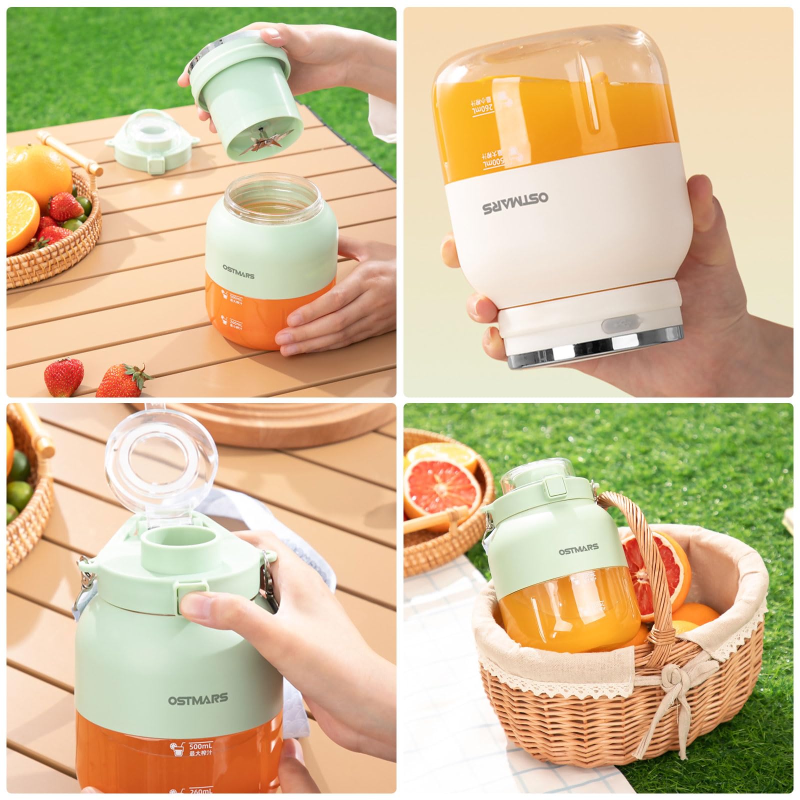 RUDFUZ 1pc Tonnage Juicer Multifunctional Fruit Juicer Five-fruction