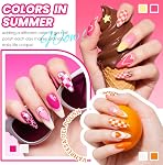 VANREESA 48 Pcs Gel Nail Polish Set 42 Couleurs Gel polonais avec 2 Pcs Base Coat Glossy & C'est pas vrai. & argent & Golden Top Coat Nail Kit Cadeaux pour les femmes filles Nail Art Salon à la maison