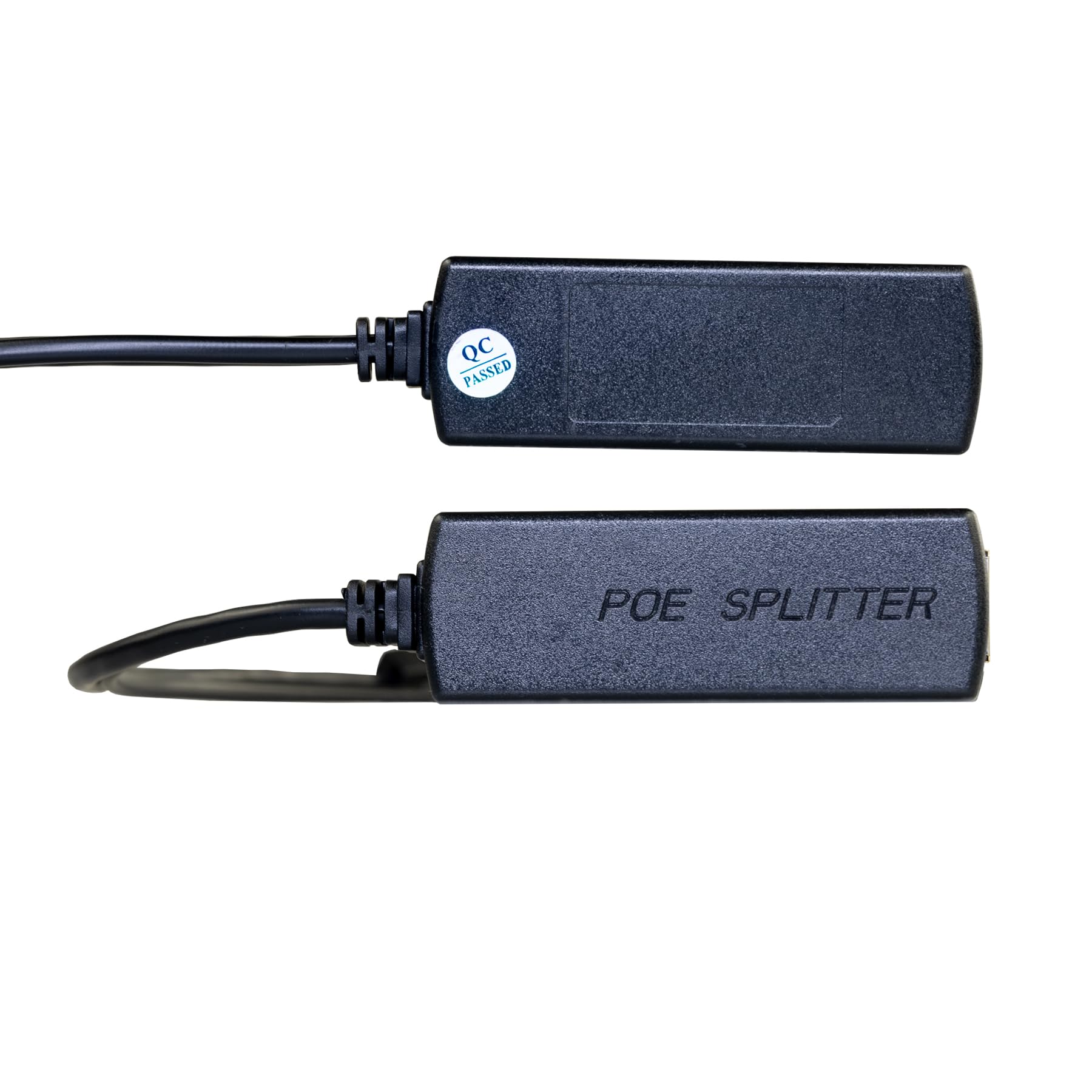 AIGWS 10/100M IEEE 802.3 af PoE Splitter 12V, Power Over Ethernet Splitter Cable Adapter for IP Camera(10/100M, 2P)