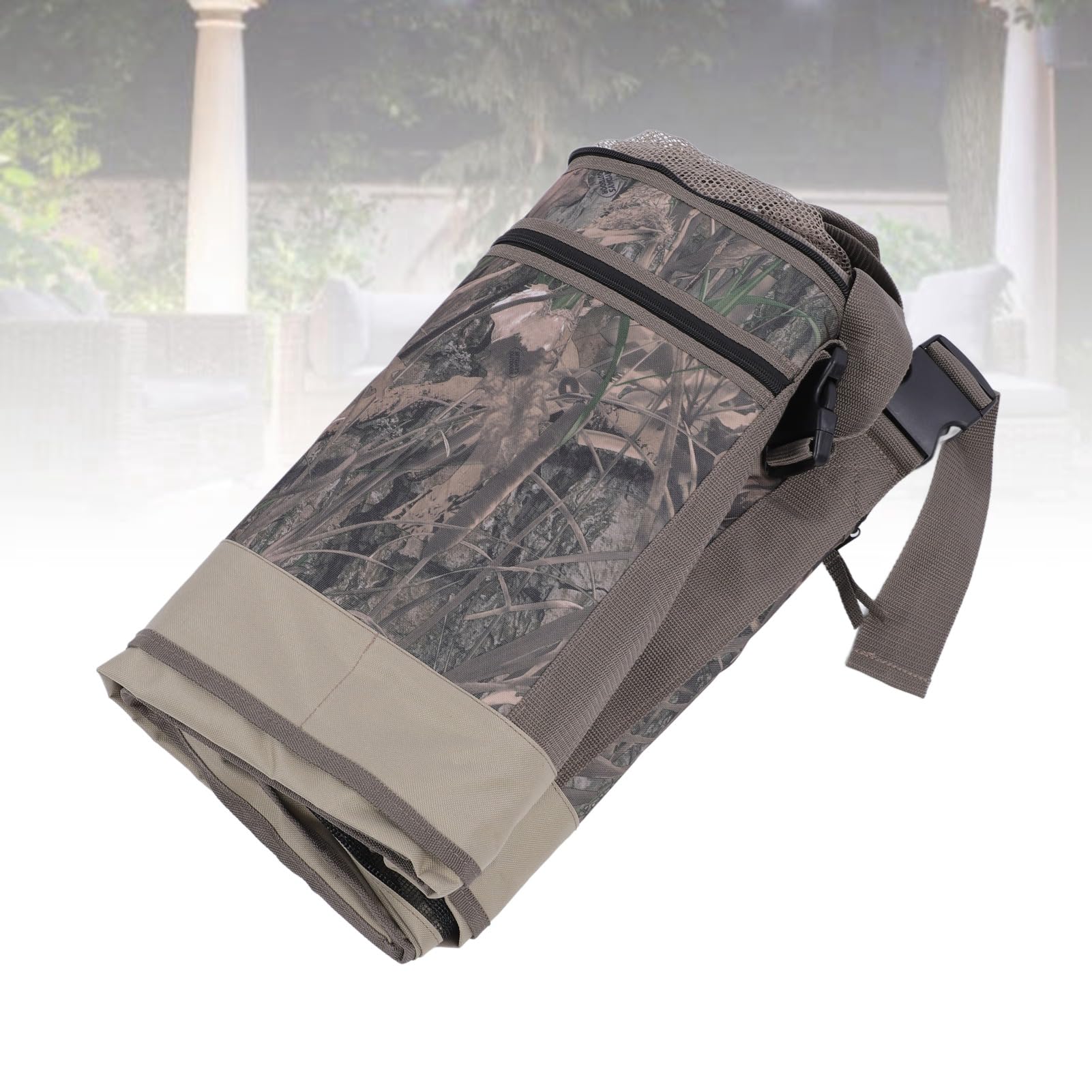 Duck Waxa Bag Oxford Cloth 12 Sloted Water Ptań Goose Torba z pokrywą z siatki do kamuflażu na świeżym powietrzu