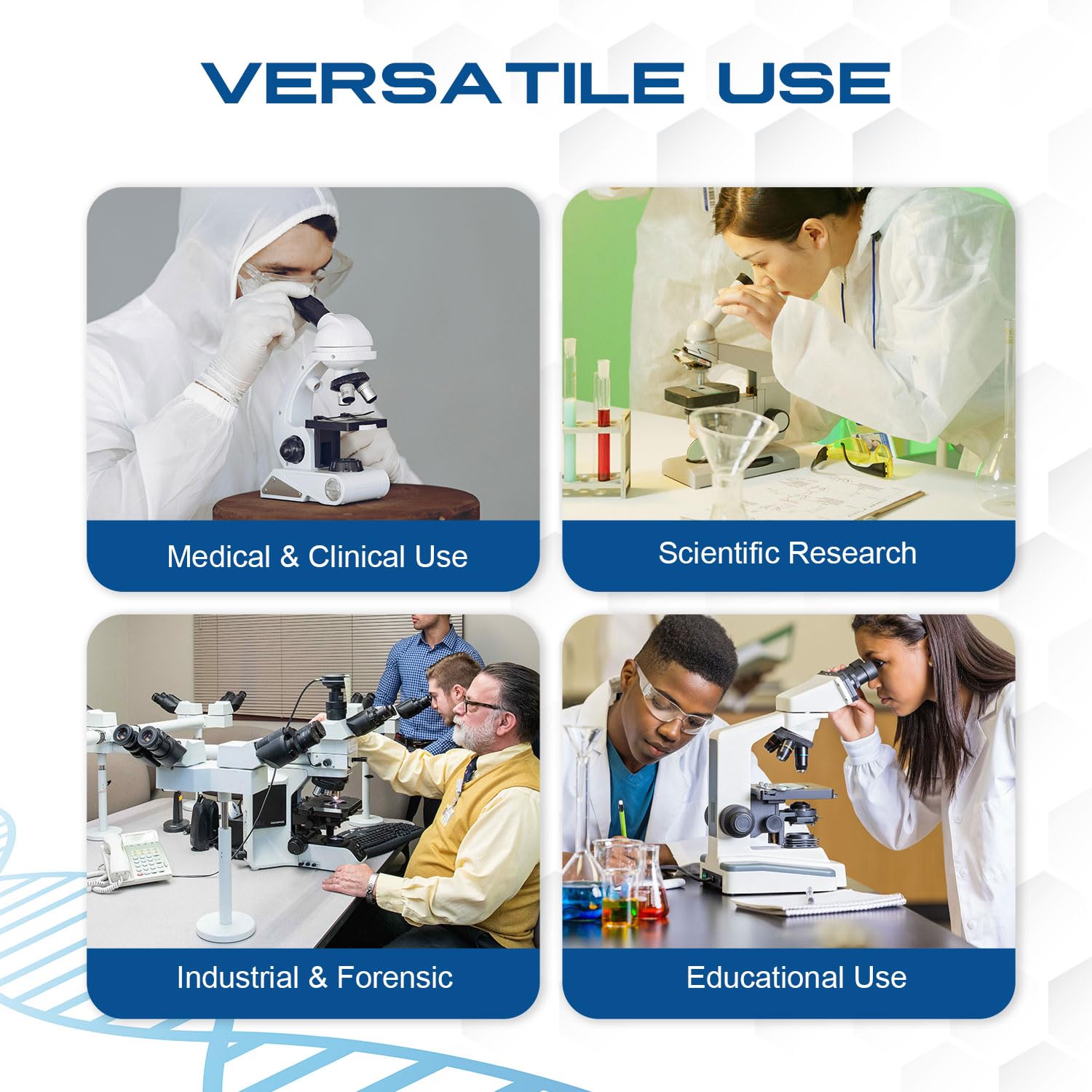 LabChoice Microscope Slides - Double Frosted, Corner Grounded, 3"x1"x1mm, Pre-Cleaned Surface - 72 Pieces per Box, 20 Boxes, 1440 Total Slides