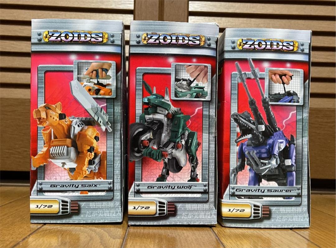 Amazon.co.jp: ハズブロ版ゾイドグラビティザウラー、サイクス、ウルフ  