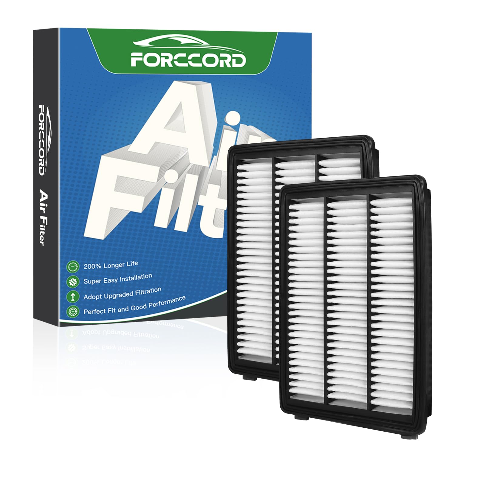 2-Pack Engine Air Filters for 2016-2021 Tucson, 2017-2021 Sportage