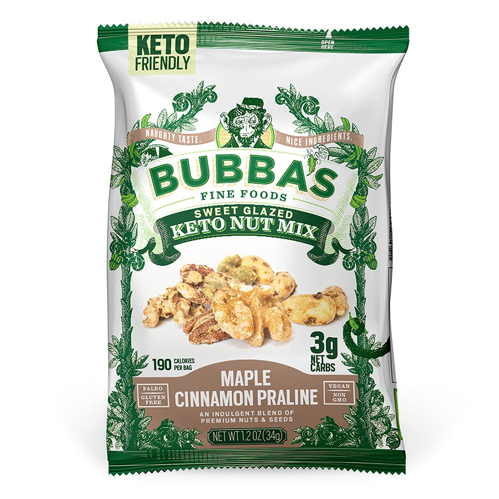 Buy Bubba's Keto Nut Mixes (le Cinnamon Praline) 3g Net Carbs