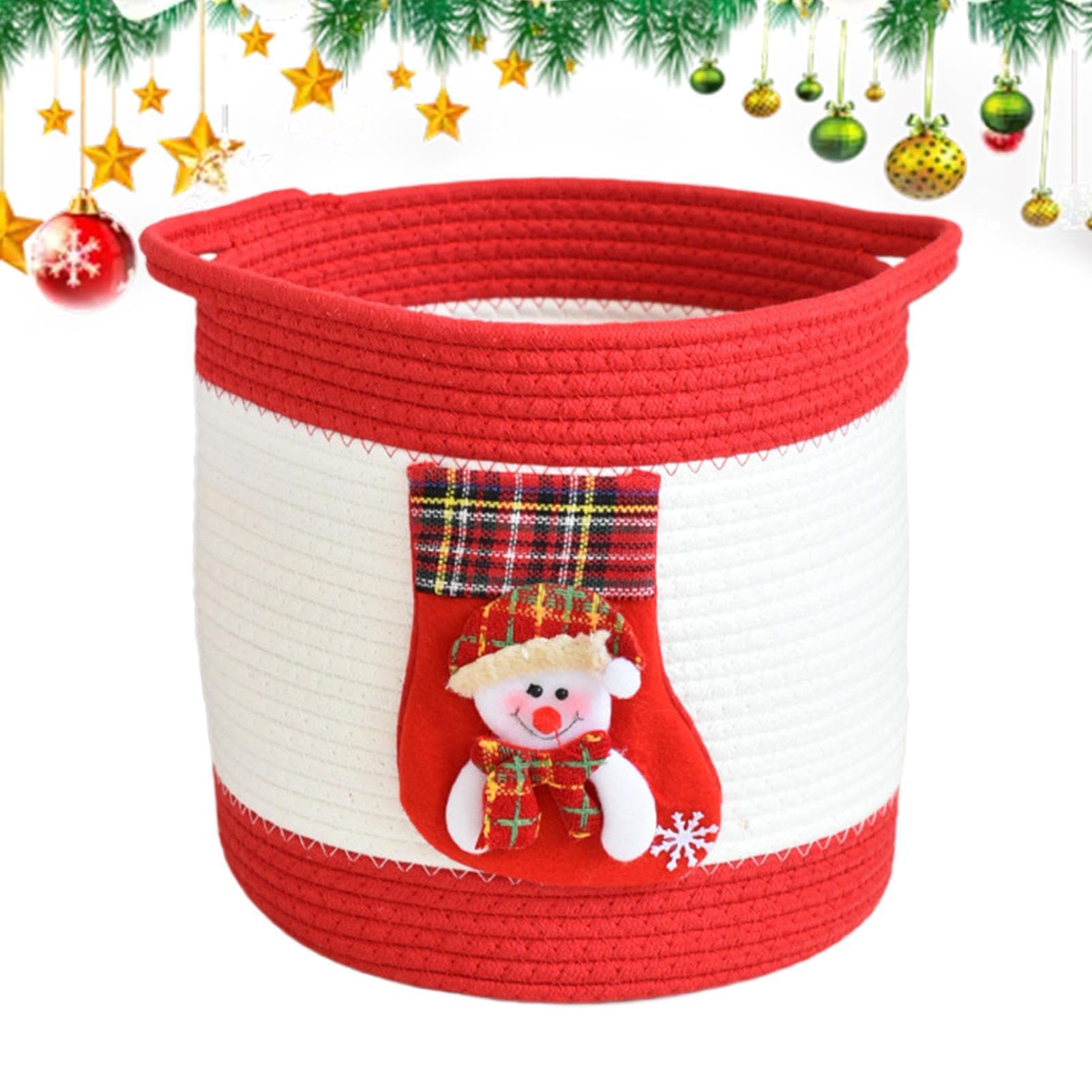 Panier de Noël déco pour sublimer vos collations de Pâques et Saint-Valentin
