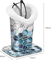 Vista 91 de Fintie Soporte para anteojos forrado de felpa con base magnética, estuche de cuero vegano prémium para lentes