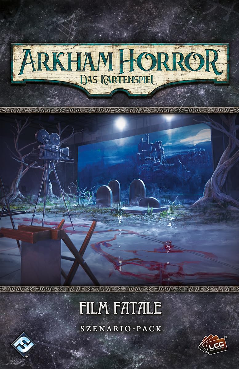 Asmodee - Arkham Horror: Le Jeu de Cartes, LCG, Set de Base Mise à