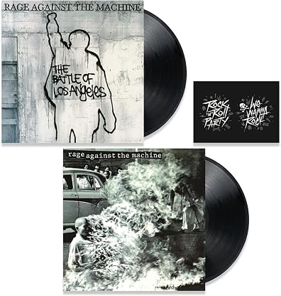 Rage Against The Machine Vinyl Collection: Original Debut Album (Self-Titled) / Battle Of Los Angeles + Including Bonus Art Card por Rage Against the Machine — capa do álbum