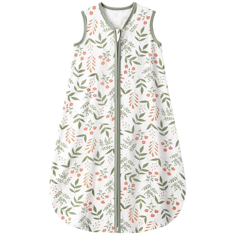 Yoofoss Baby Sleep Sack For 6-12 Months, 100% Cotton Baby Blanket With