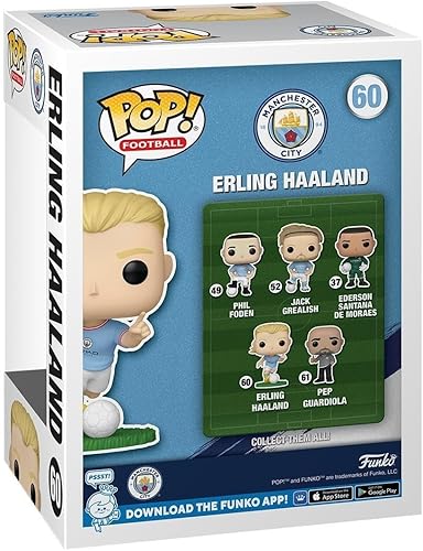 Miniatura 3 de Funko Pop! Fútbol: Manchester City - Erling Haaland