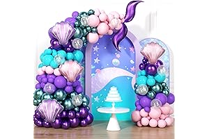 Mermaid Tail Balloon Arch Kit: A Sea of Enchantment for Your Celebrations