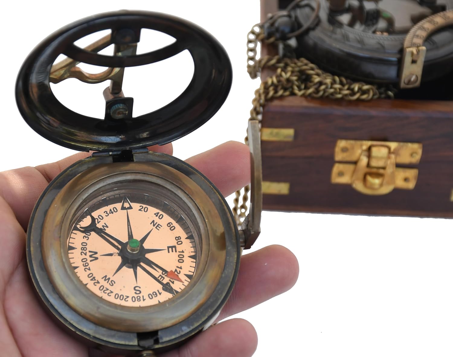 Personalized Compass, Engraved Compass, Custom Compass, Wedding Gift, Groomsmen Gift, Wedding Keepsake, Christmas, Baptism, Graduation, Boy Scouts, Sundial, Nautical, Anniversary, Fathers Day