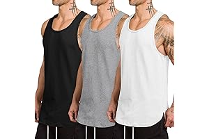 3 Pack Quick Dry Workout Tank Top for Men