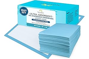 36 x 36 Inches Extra Large Washable & Disposable Chux Pads