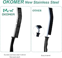 Vista 2 de Cepillo de limpieza de hendiduras, cepillo de limpieza de hendiduras de cerdas duras, cepillo de limpieza multifuncional, cepillo de limpieza