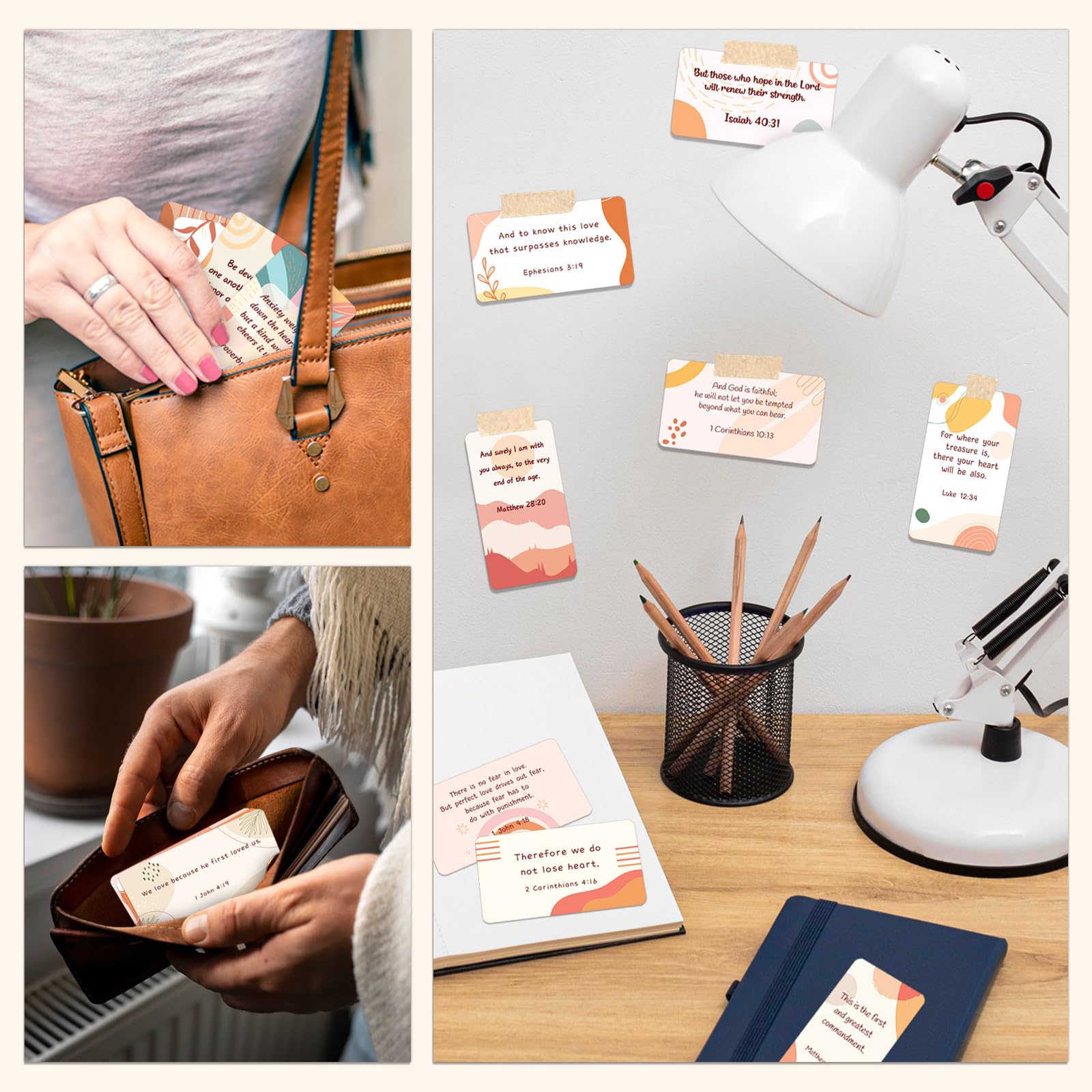 YTSQLER - Tarjetas de oración bohemio (200 unidades)