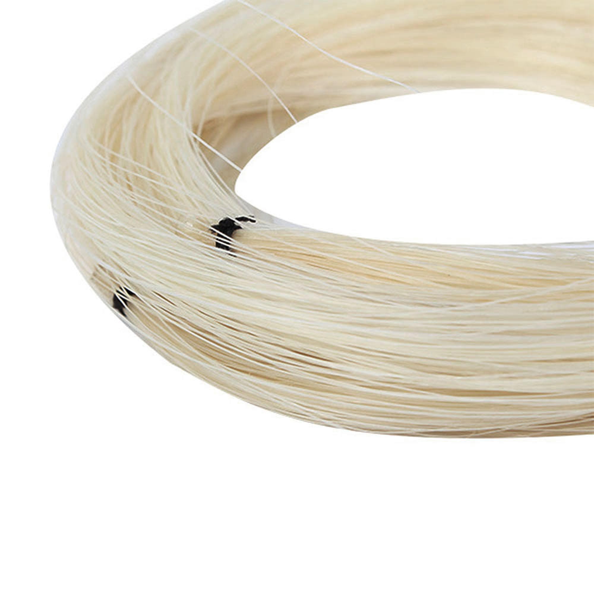 Yibuy 20 matasse 81,3 cm strumenti musicali parti arco violino capelli crine di cavallo bianco
