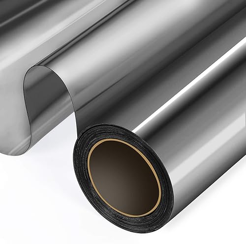 WochiTV Película opaca blanca para ventana, no adhesiva, sin residuos, extraíble, opaca, de adherencia estática, película de privacidad para el