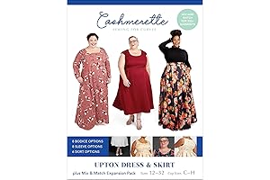 Cashmerette Patterns: Upton Dress and Skirt for Plus Sizes