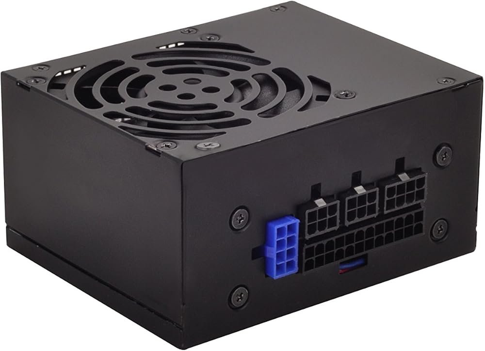 SilverStone Technology 600W SFX Form Factor 80 PLUS GOLD Full Modular Power Supply with +12V single rail, Active PFC thumbnail 3