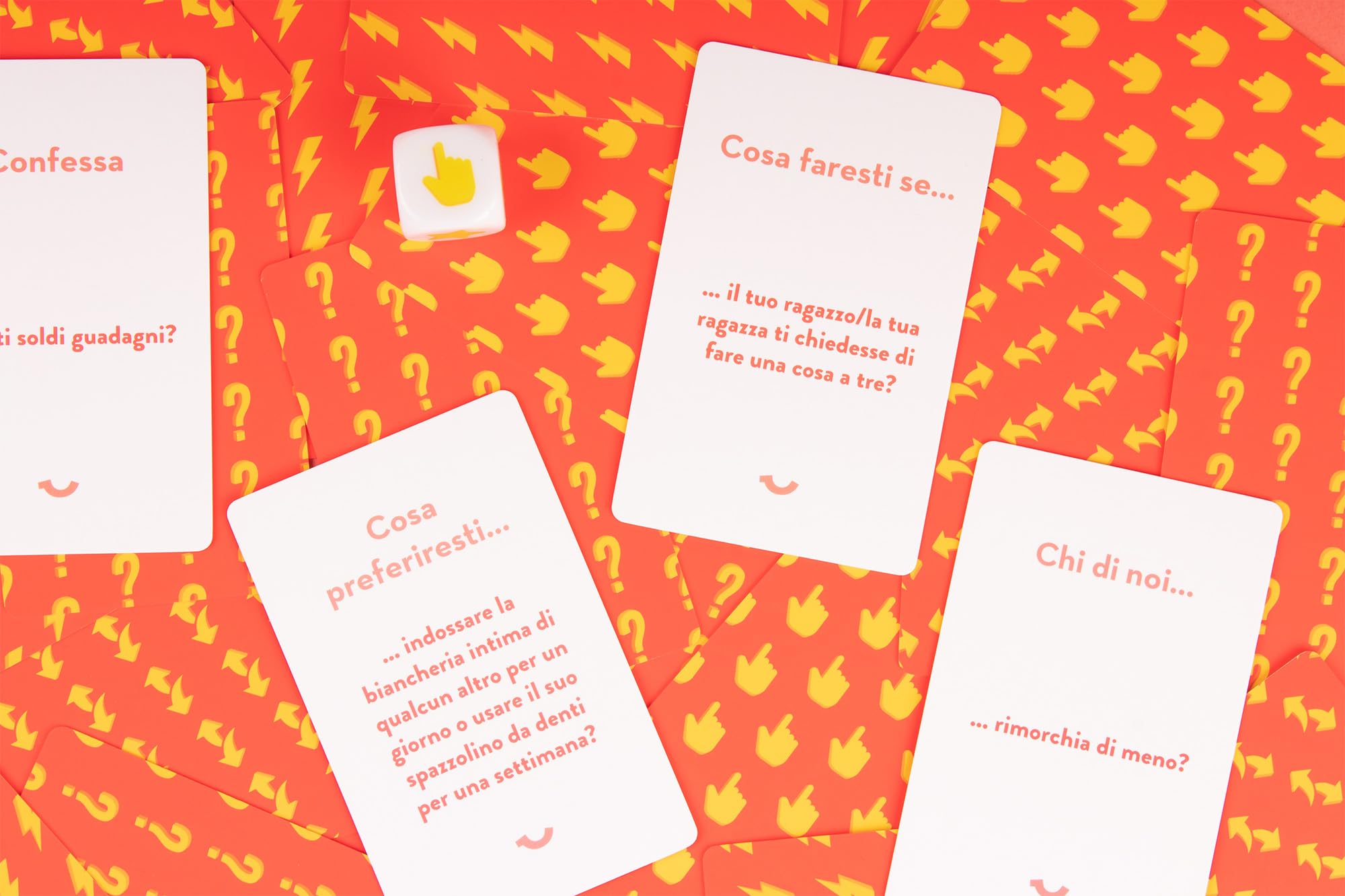 Hellofun! - Me ne frego. Il più divertente gioco da tavolo per adulti, 200 domande e confessioni senza vergogna o imbarazzo.