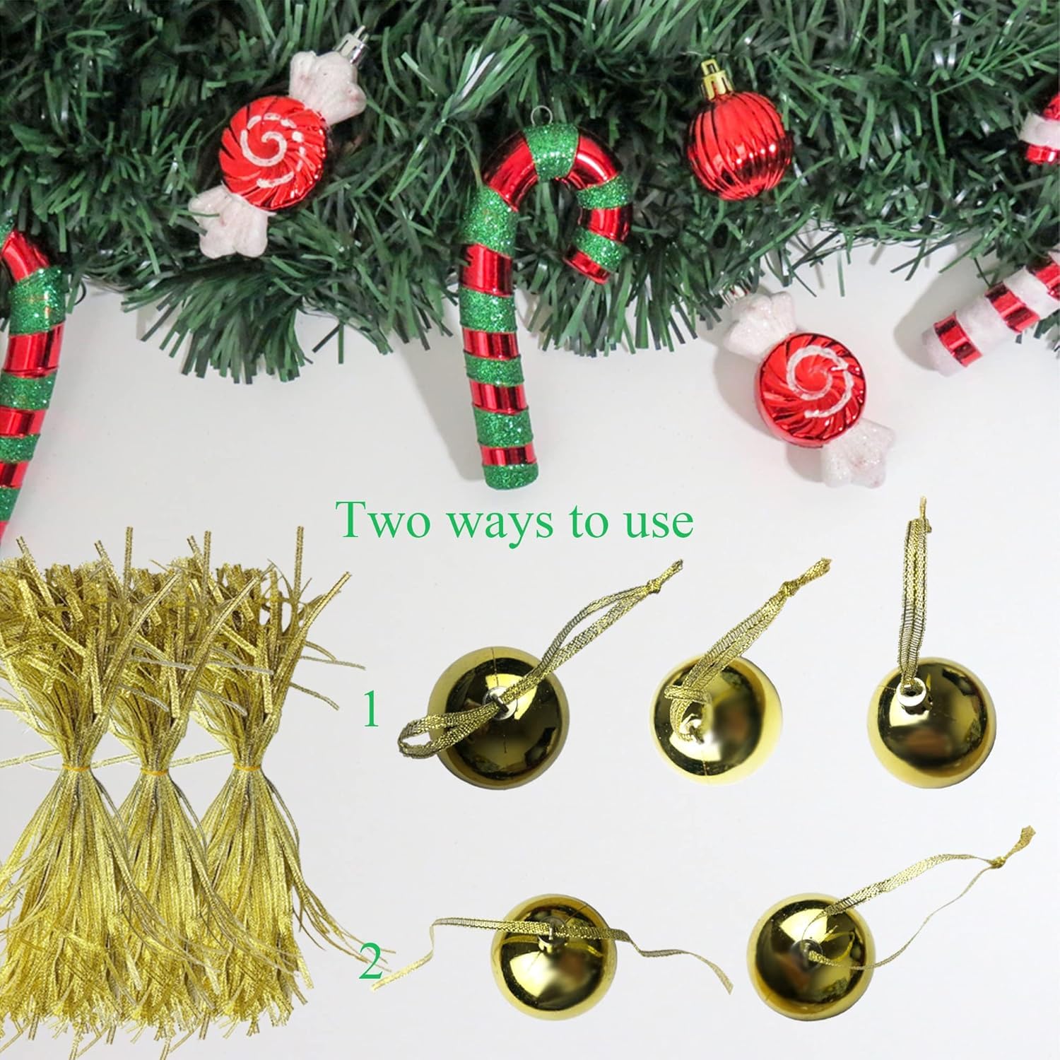 100 Stück Christbaumkugel Aufhänger - S-Form Haken Für Weihnachtsdekoration