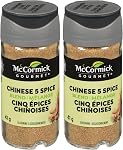 McCormick Gourmet (MCCO3), New Bottle, Premium Quality Natural Herbs & Spices, Chinese Five Spice, 41g