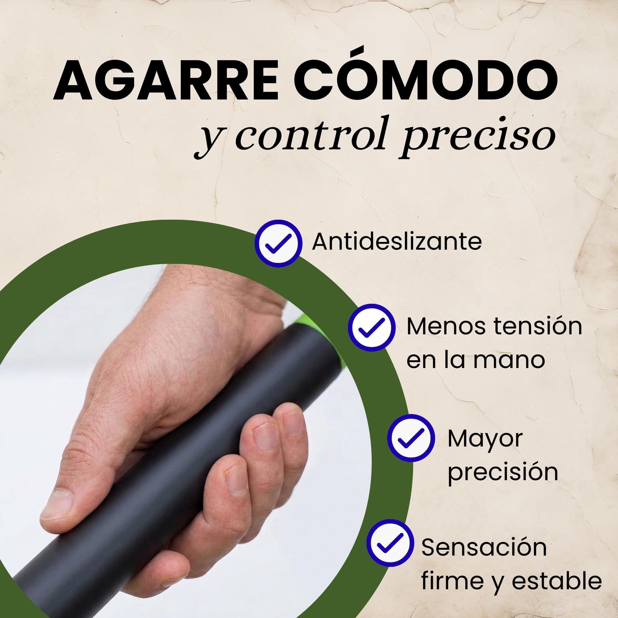 Kit 5 Herramientas de jardinería Resistente de Fibra de Vidrio Ideal para jardín, huerto Urbano o terraza | Kit jardineria Completo Que Incluye: Pala, Rastrillo, Azada, Tijeras de Podar y Guantes. — view 7