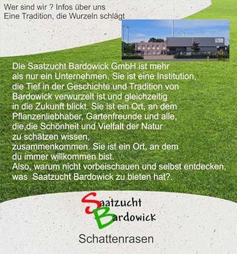 Foto von Rasen Schattenrasen Grassamen Rasensamen Rasensaat Gras 30kg Nachsaatrasen Neuanlage - Qualität zum Fairen Preis !