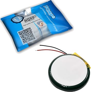 HQRP Battery ompatible with PD3555 Garmin Fenix 1, Fenix 2, Tactix GPS Watch 361-00061-00 3.7V 500mAh