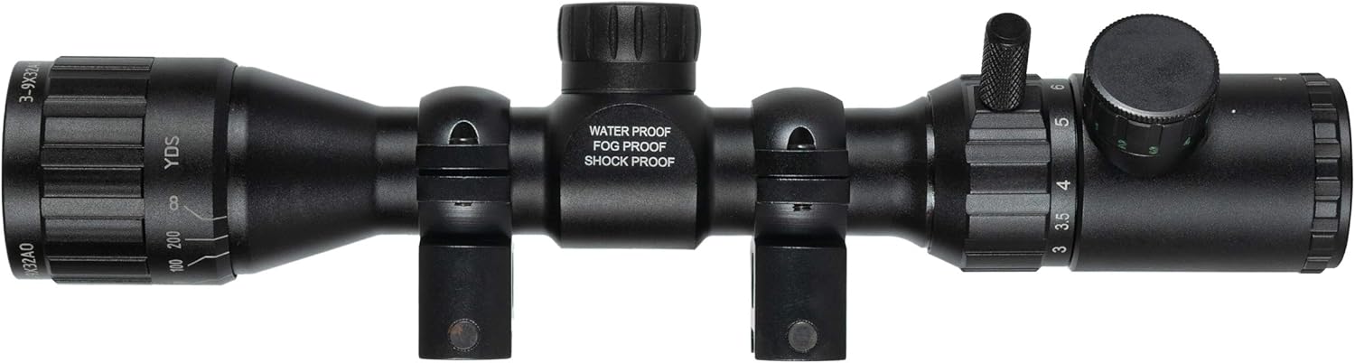 Monstrum Illuminated Reticle Parallax Adjustment Image