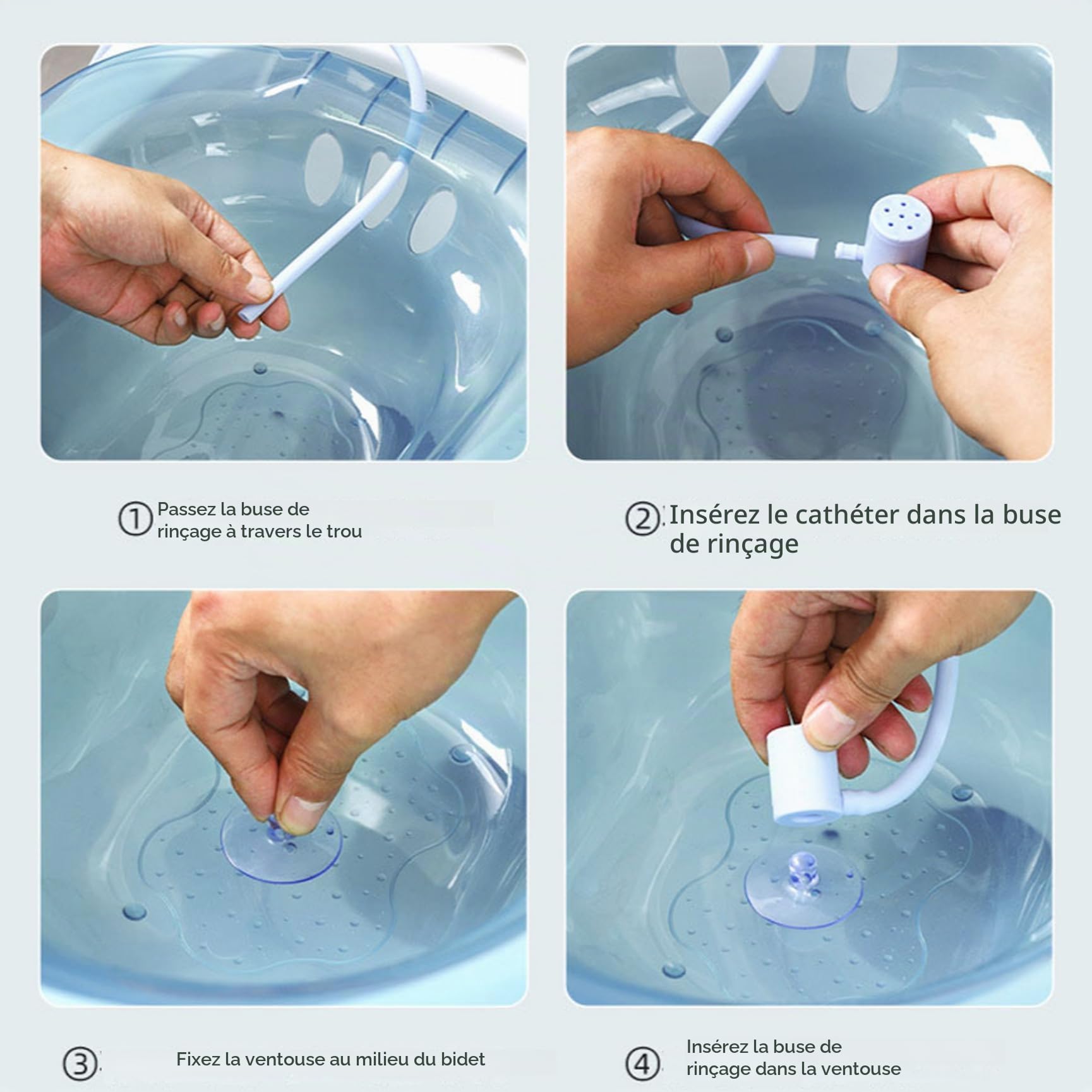 Sitz Bath Portable sur le bidet portable des toilettes avec ridet à grande capacité anti-débit de grande capacité pour hémorroïdes post-partum