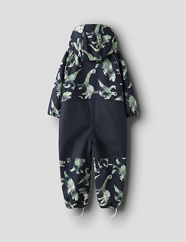 Outdoor Pak Peuters Lange Mouwen Allover Print Name It Softshell Suit W. Fleece - Noos - NmmAlfa08 - Mountain T | KW IS Lente Jack Peuter