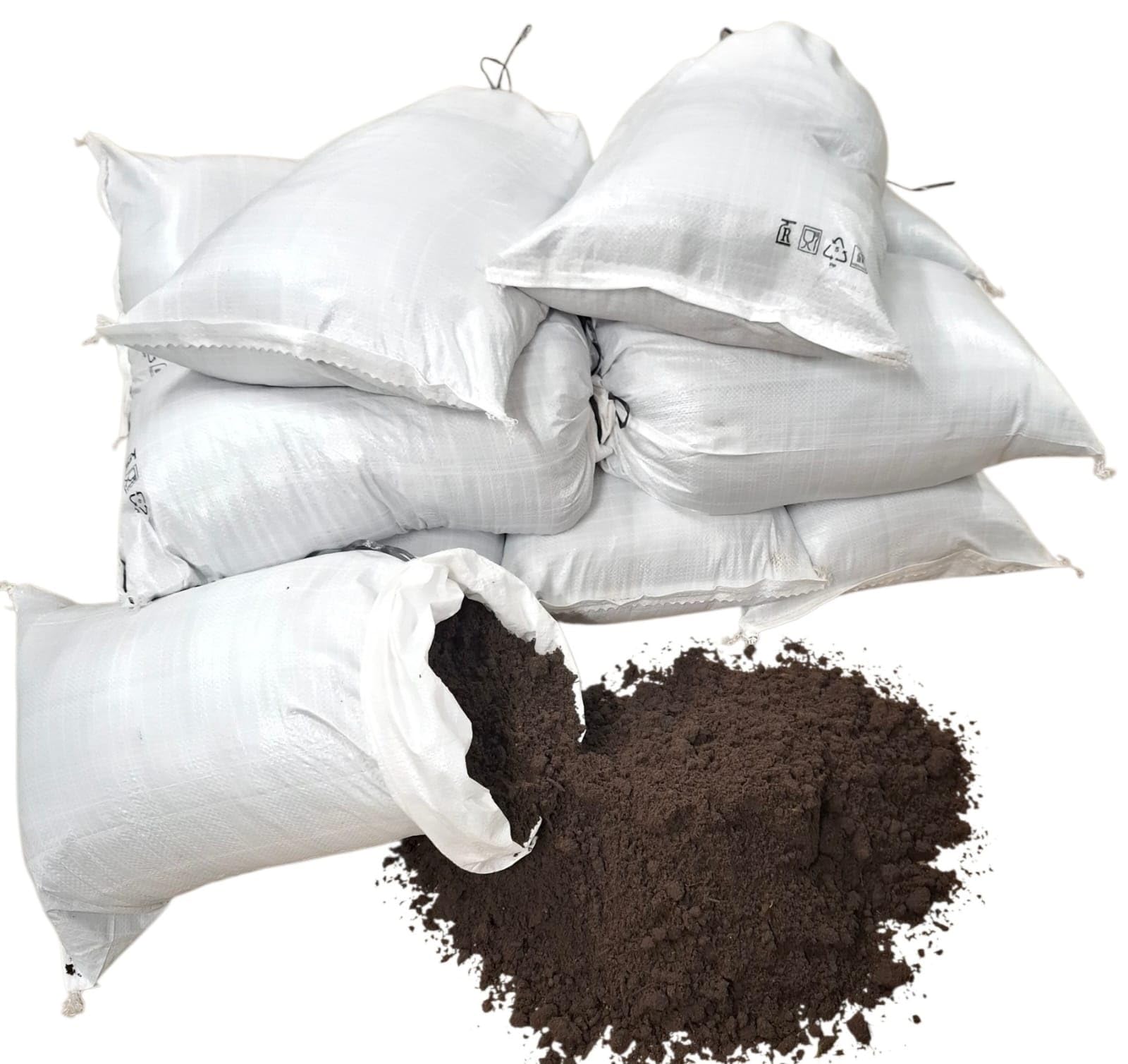 200 kg Mutterboden Muttererde gesiebt (8x25 kg Sack) Pflanzerde Gartenerde Oberboden Humusreich und Feinkörnig