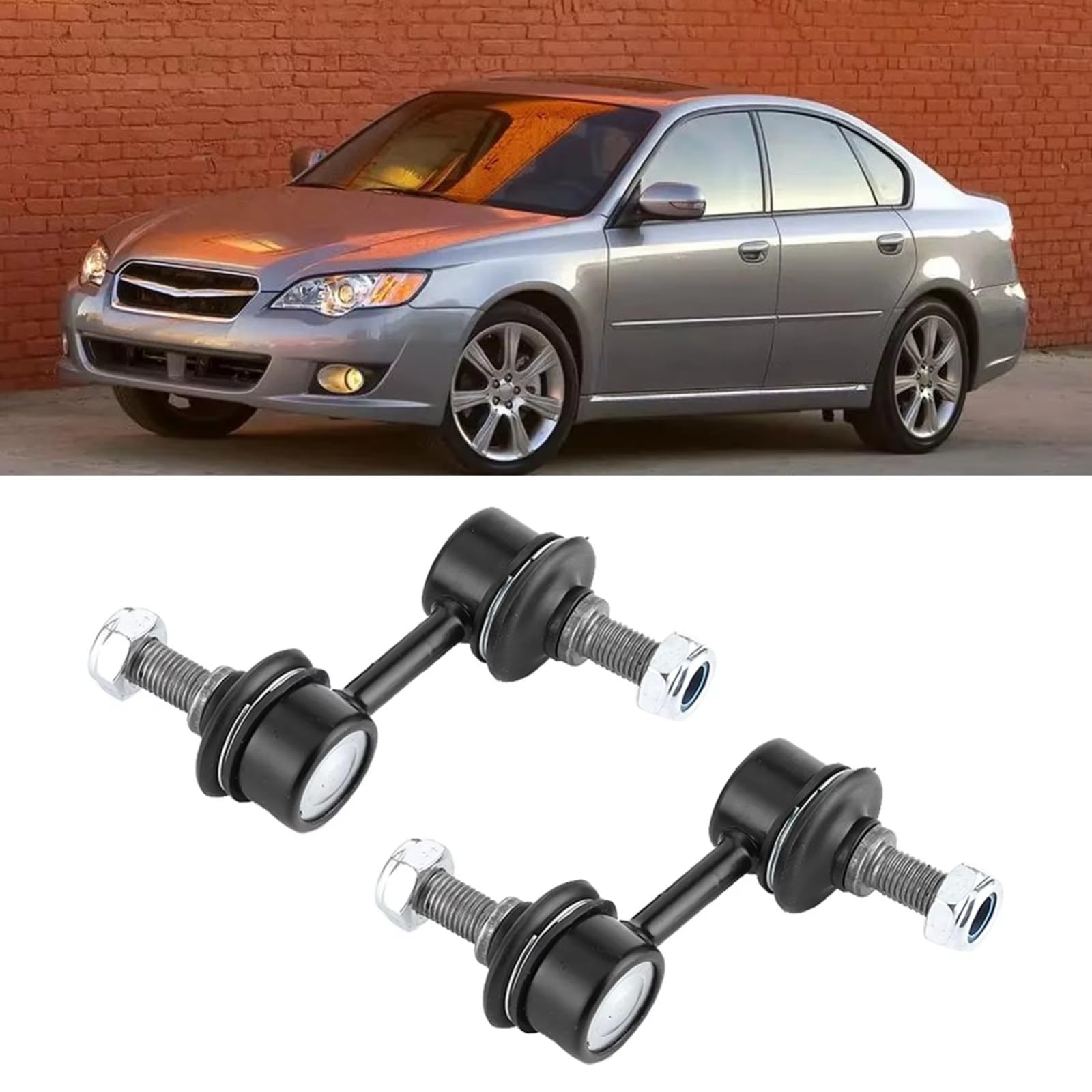 Bieletas de Barra estabilizadora Delantera, Piezas de suspensión para automóviles, bieleta de Barra estabilizadora K750049, Compatible con Subaru Forester 2003-2013, Impreza 2002-2015.