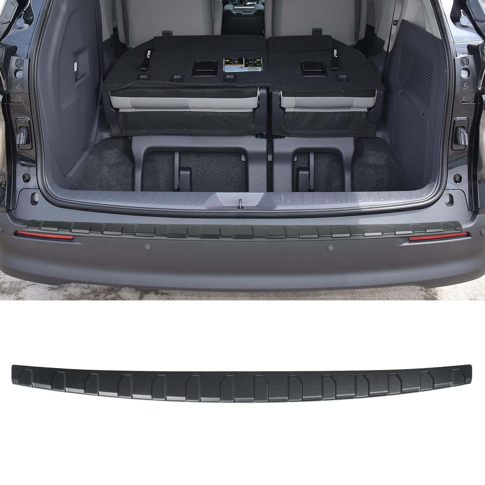 BILOPER ABS Material Rear Bumper Protector Fit for Toyota Sienna 2021-2025 Accessories Rear Bumper Guards