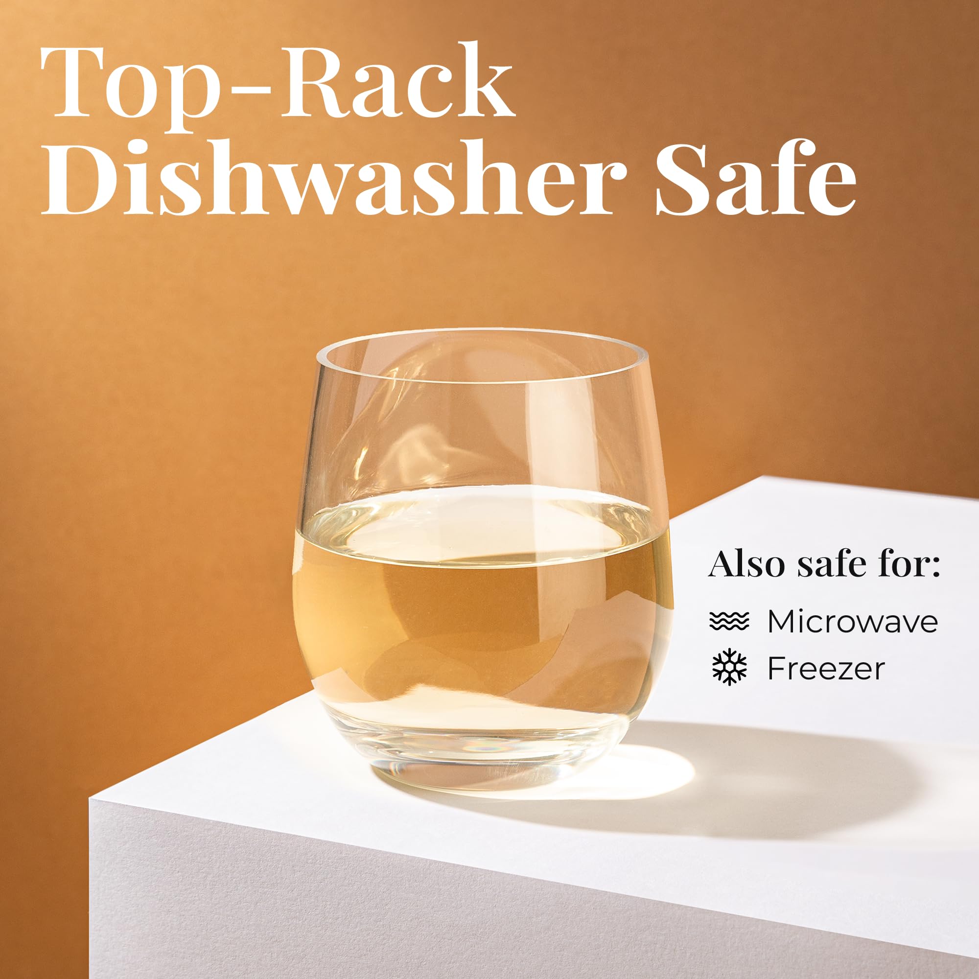 Bicchieri Infrangibili In Tritan 100% Lavastoviglie | Set Bicchieri Plastica Qualità Vetro Per Cocktail, Casa E Esterni
