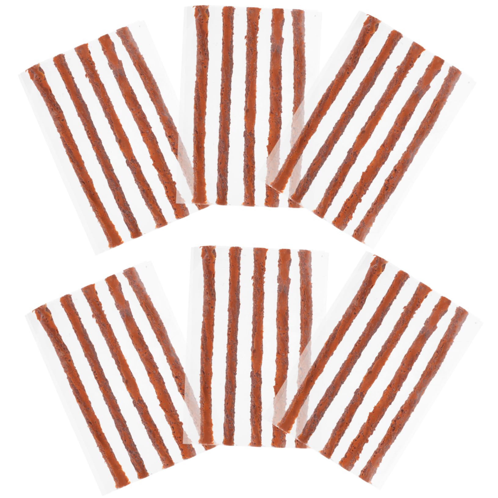 VINTORKY 30pcs Rubber Tire Puncture Repair Strings Flexible Cycling Repair Strips for Motorcycle Truck and Car Quick and Easy