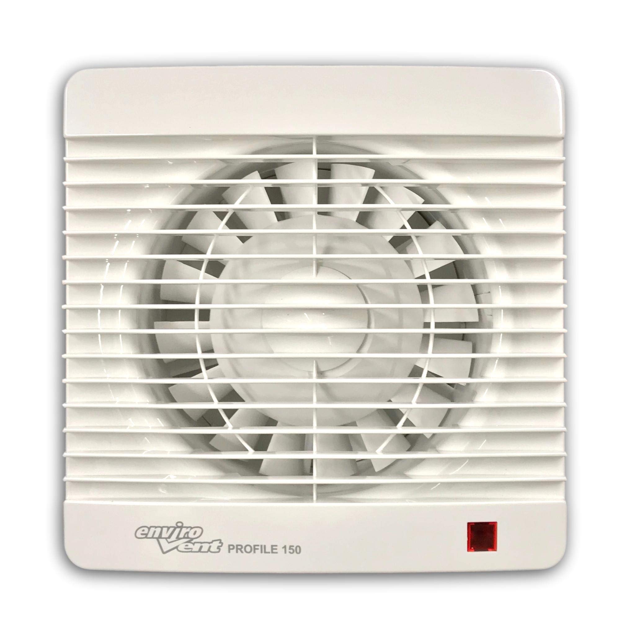 Envirovent PROFILE-150T Axial Extractor Fan for use with 150mm / 6 Inch Duct (Timer)