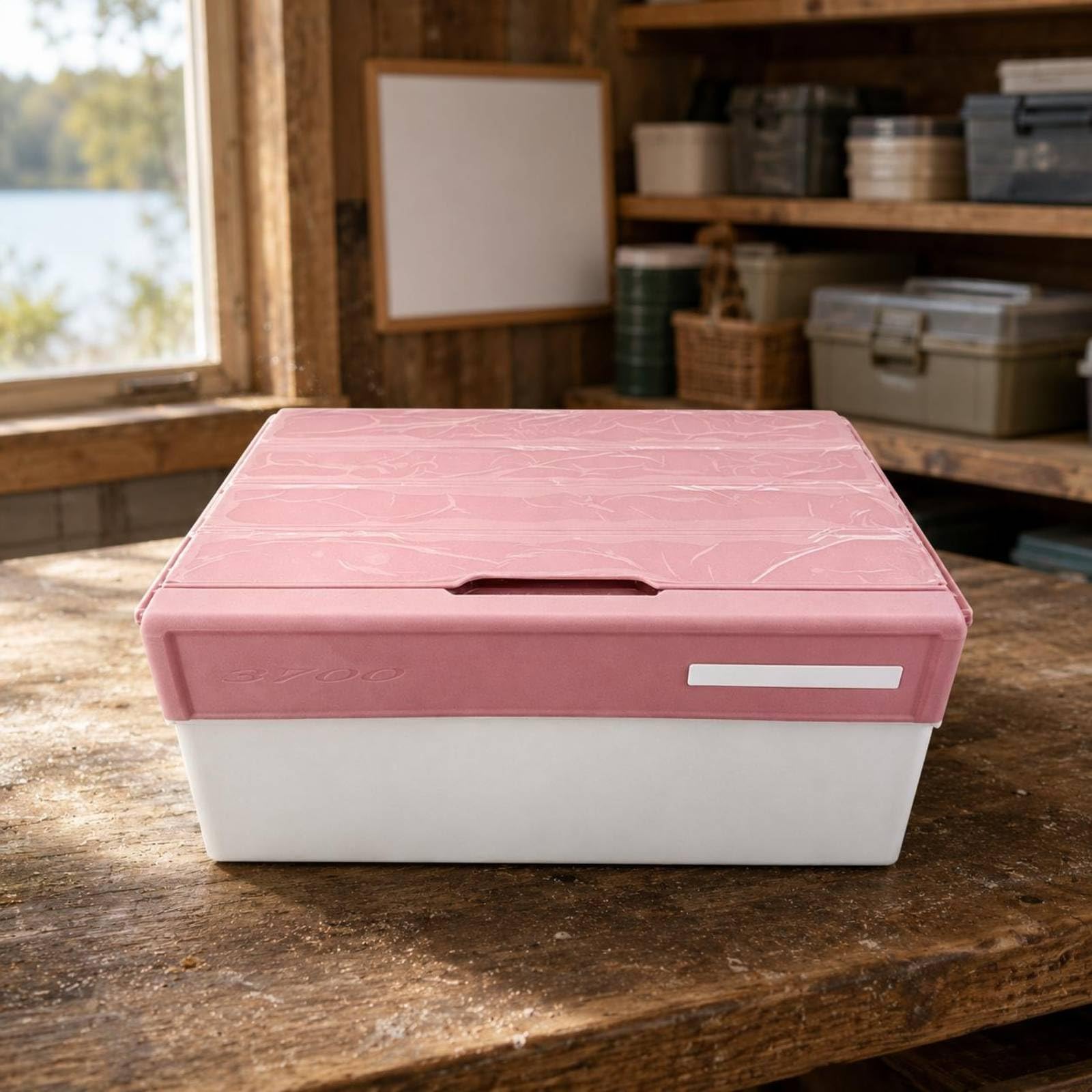 Hardbait-Box Steckeinsatz Angelköder-Aufbewahrungsbox Viele Stifte Köderbox für Angler, Grün