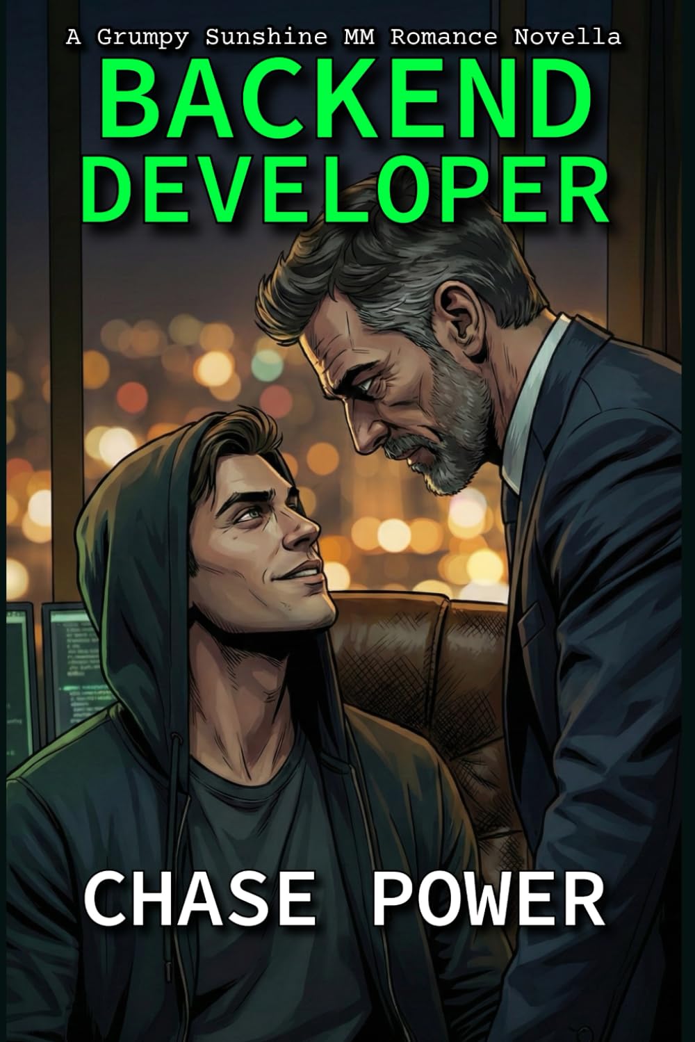 Backend Developer: A Grumpy Sunshine MM Romance Novella