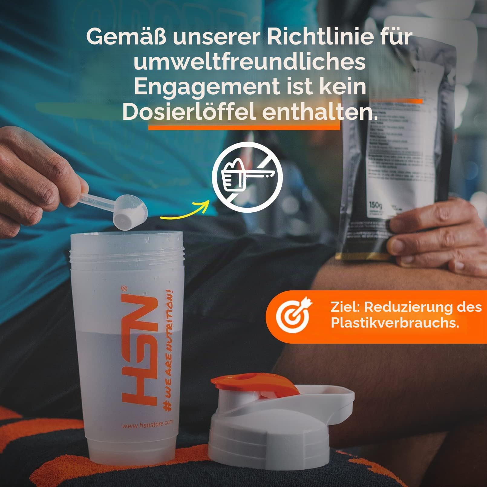 HSN Sports Evowhey - Konzentriertes Molkenprotein Nougat 2000 gr Schwarz