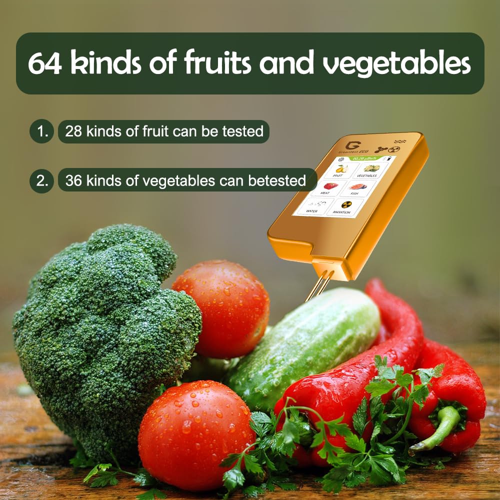 Greentest Eco 5 + contatore di nitrati per pesci Geiger contatore di nitrati per frutta, verdura, carne e acqua TDS tester di radiazione contatore Geiger contatore di radiazioni dosimetro